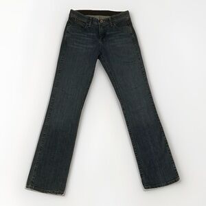 Wrangler Women’s Q-Baby Ultimate Riding Jeans Dark Wash Bootcut Size 5/6 x 34